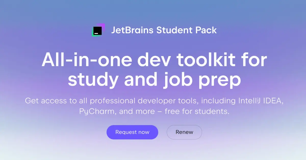 JetBrains Student Discount Application Guide (2026 Update)