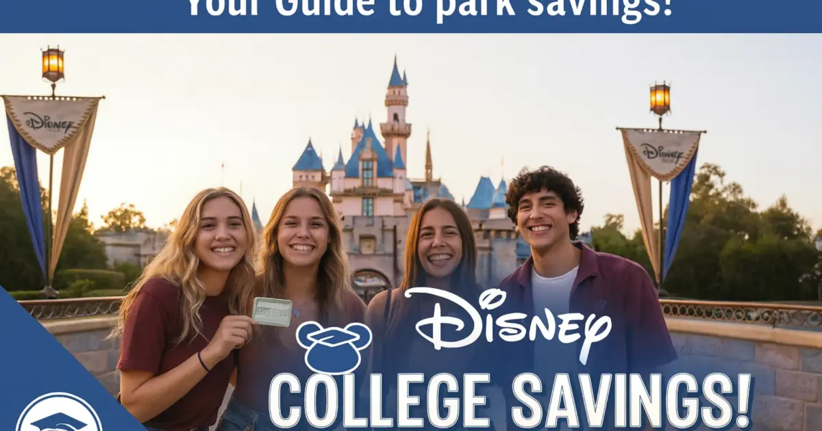 Disney Student Discount Guide – Save Big on Magic!