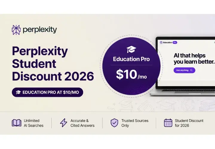 Perplexity Student Discount 2026: Education Pro at $10/mo