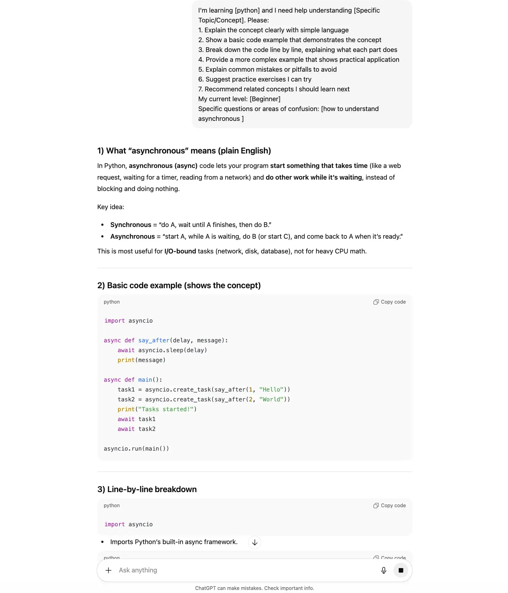 Learn Programming Concepts