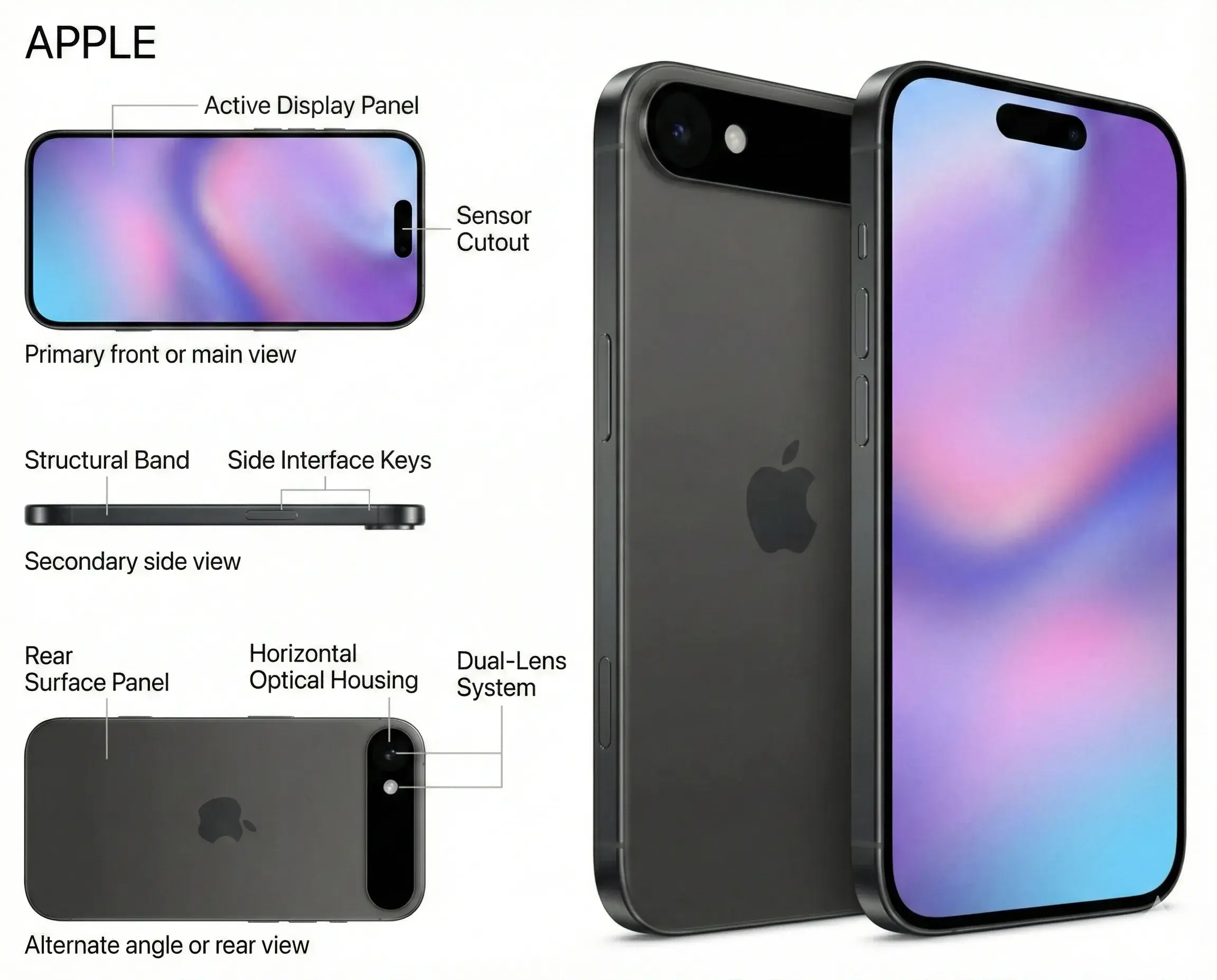 Minimal Product Documentation Layout (Visual-Truth Annotations)