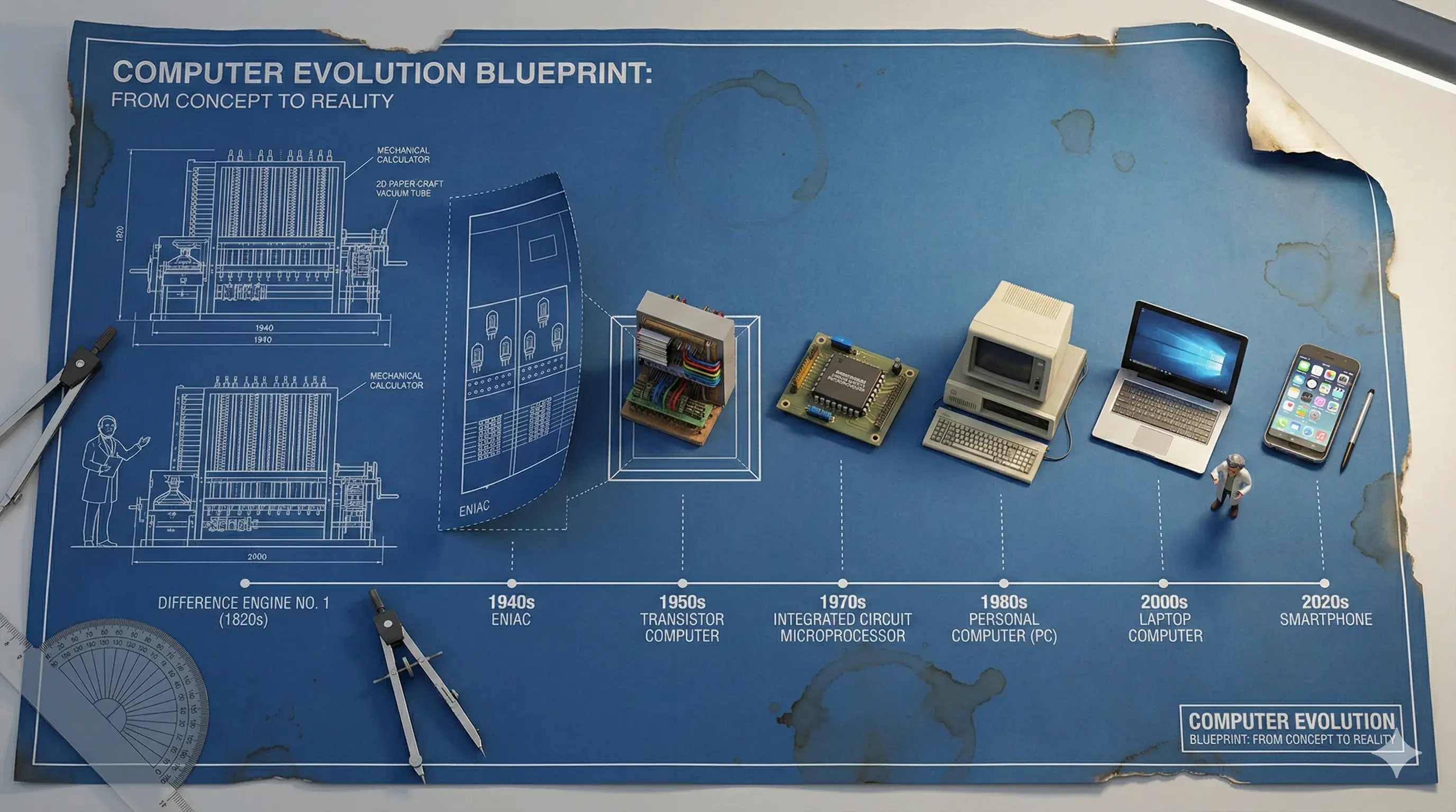 Calculator Evolution Blueprint