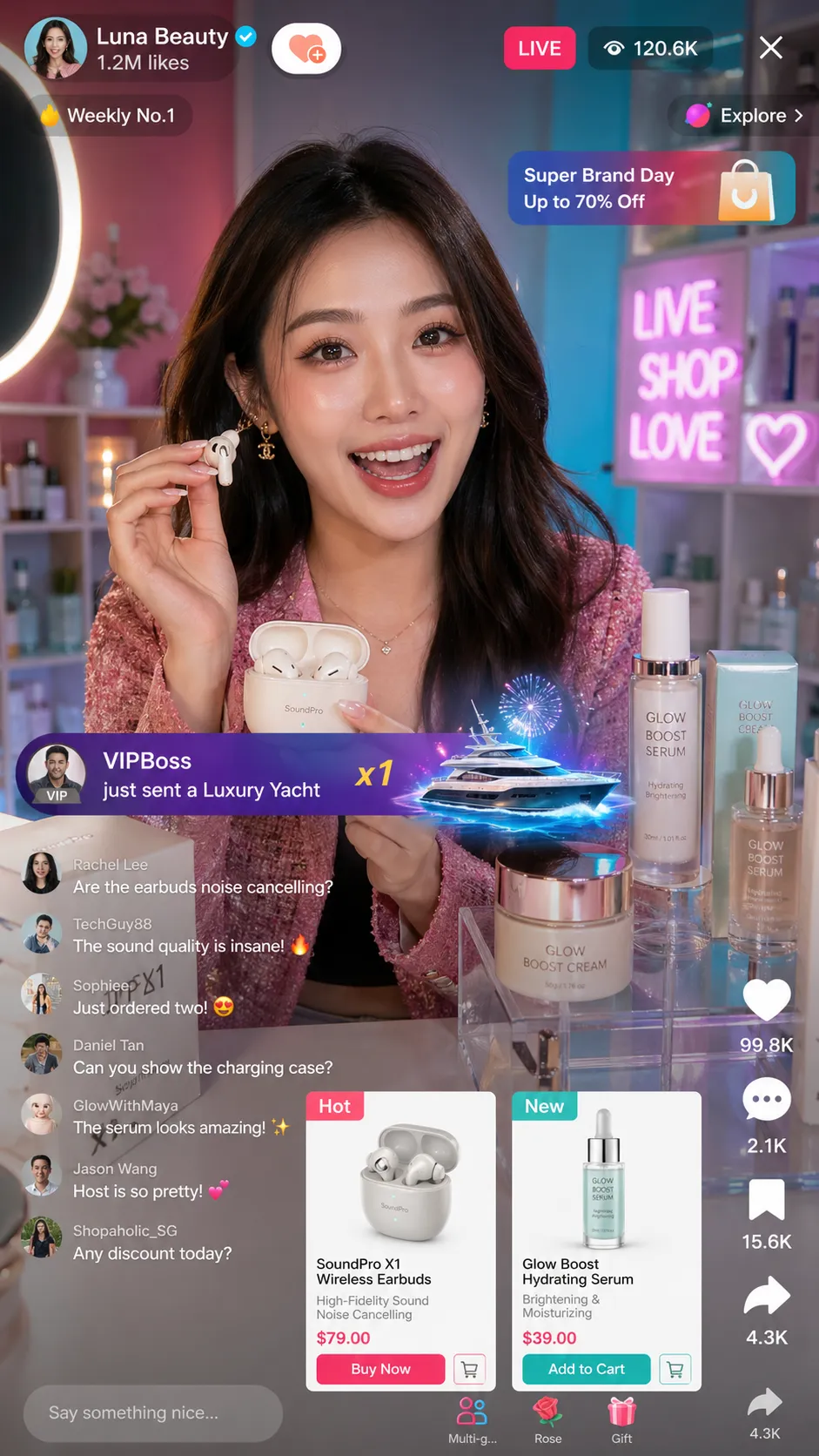 gpt image 2 generate tiktok live sale