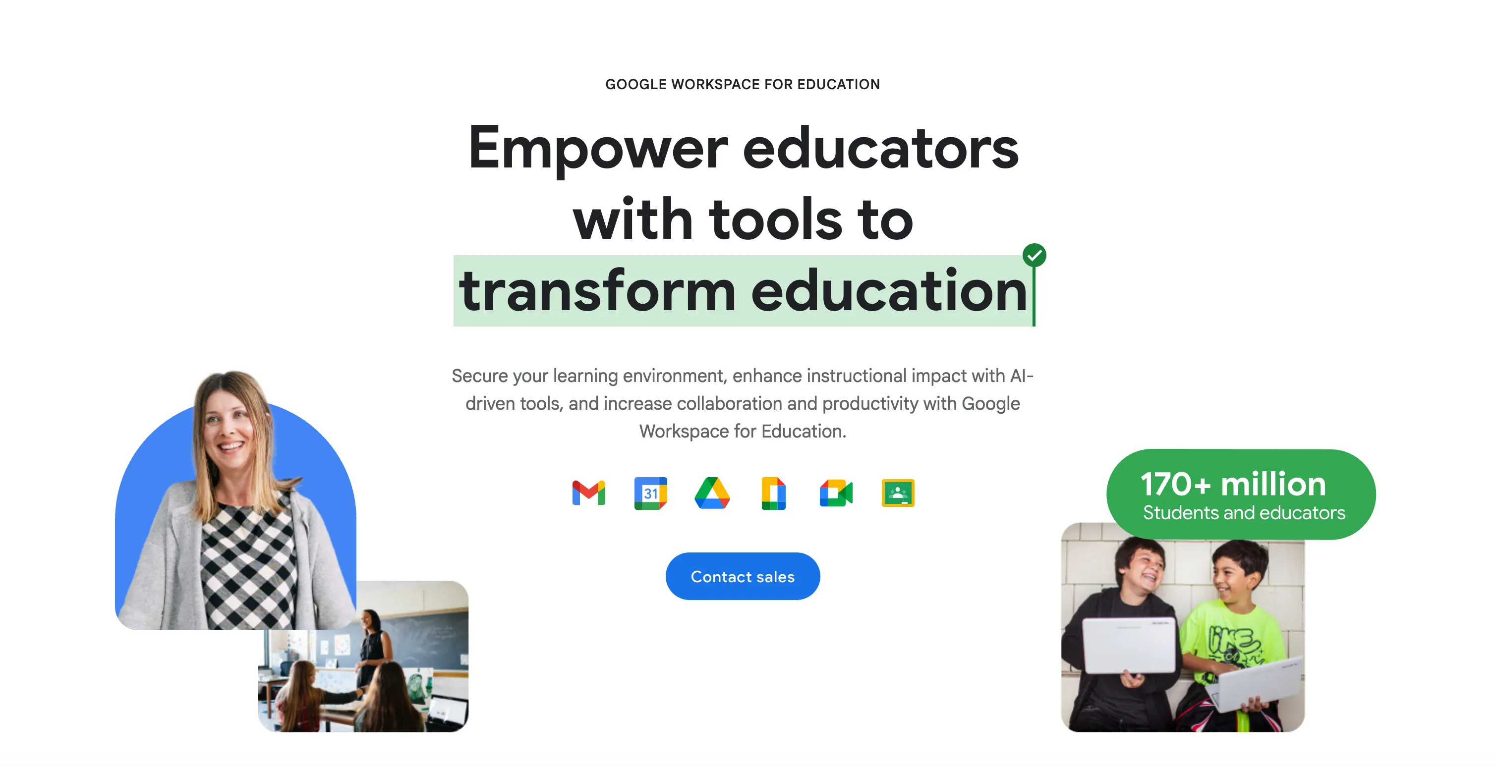 google workspace for education